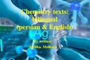 دانلود کتاب Chemistry texts: bilingual نوشته Melika Molkara
